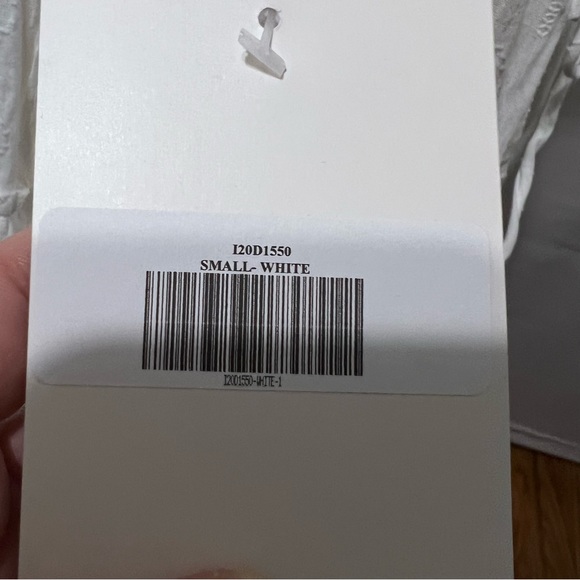 NWT Olia Sundress White Polka Dot Halter Open Back Dress Size Small Flirty - Picture 5 of 10